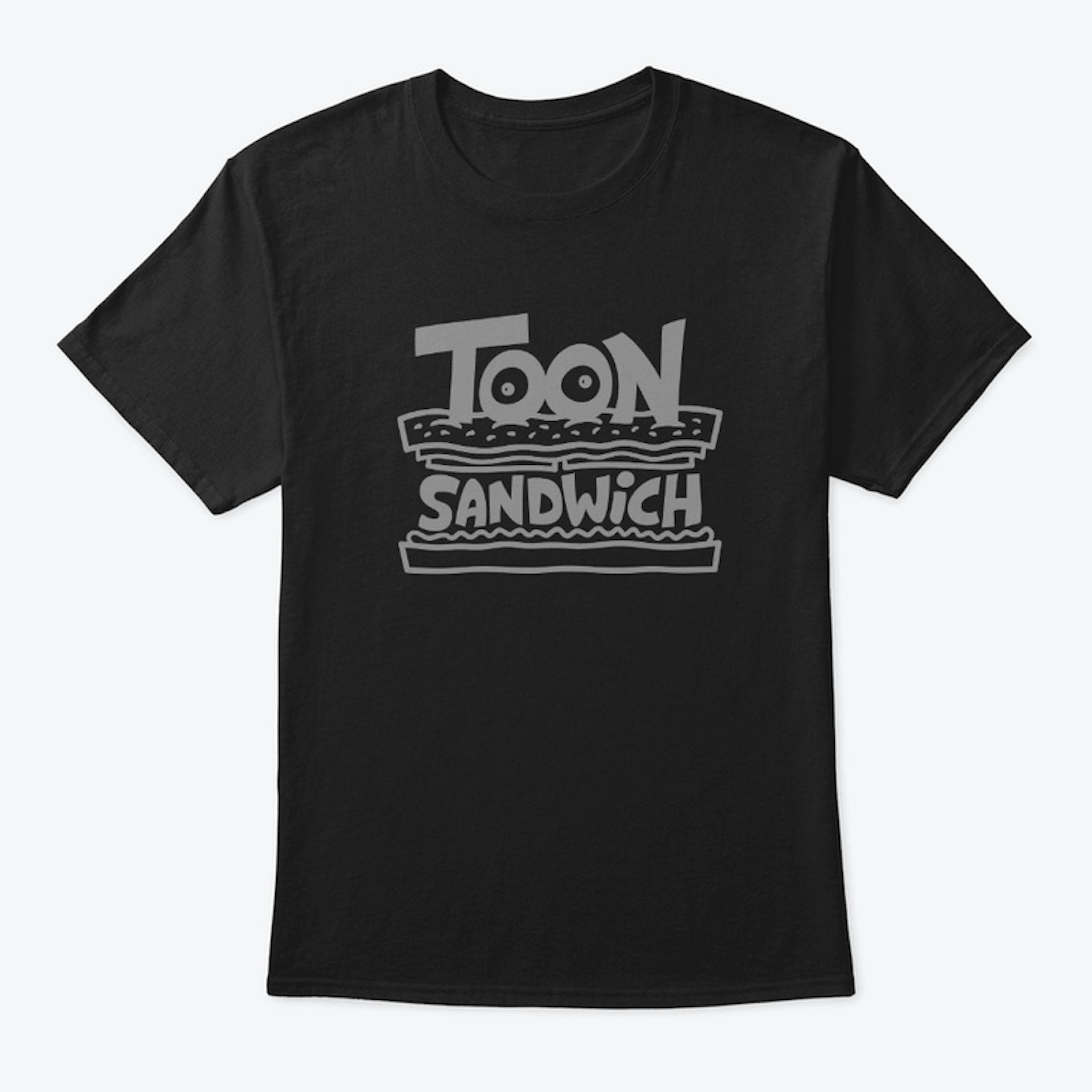 Toon Sandwich Logo - White