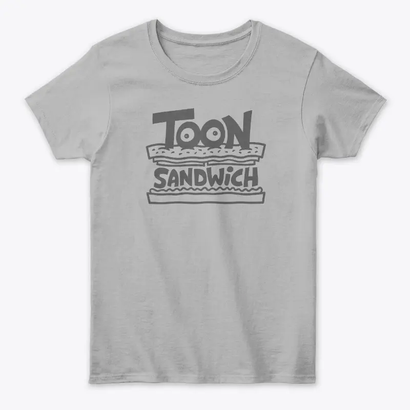 Toon Sandwich Logo - Black