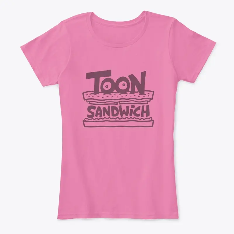 Toon Sandwich Logo - Black