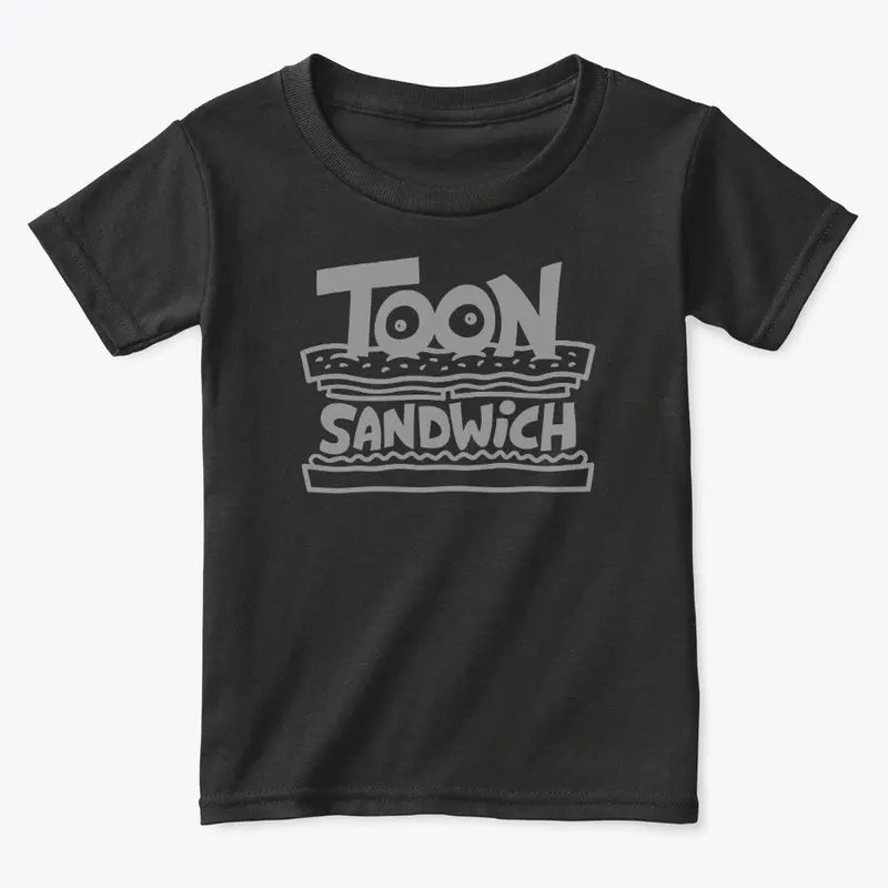 Toon Sandwich Logo - White